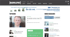 Desktop Screenshot of nashvillepost.com